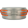 Набор кастрюли с крышкой KOVEA 1200+800 мл NZ Ti Pot Set TS-014